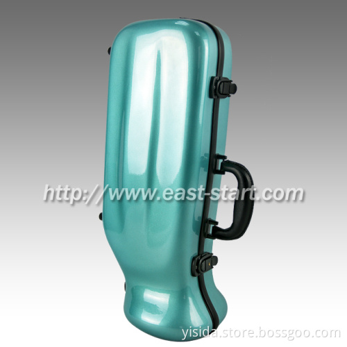 Green Fiberglass Trumpet Case